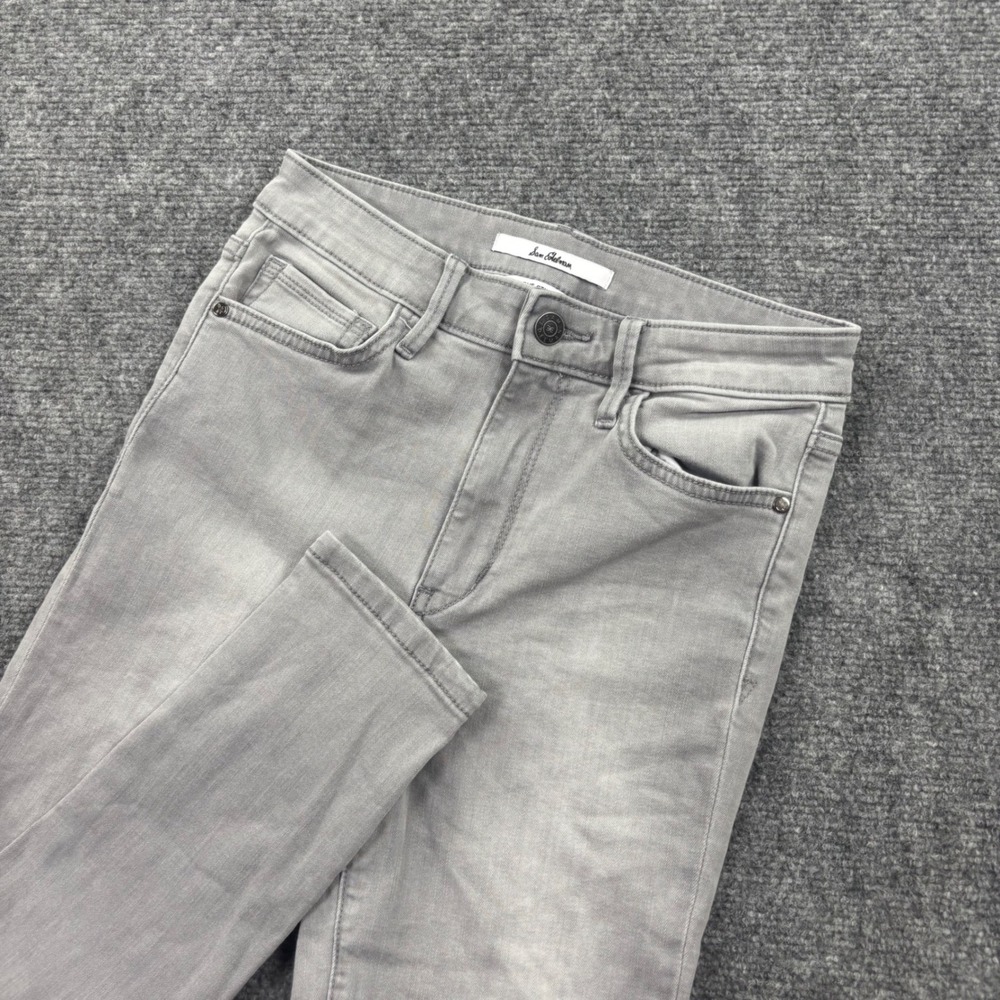 Sam‎ Edelman The Stiletto Jeans 26 Grey High Rise Skinny Ankle Denim Womens